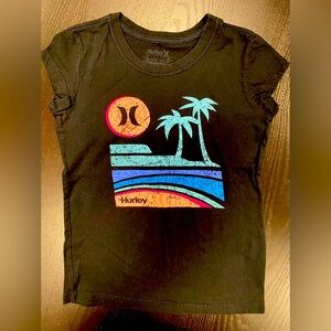 Hurley Girls Tee Size Medium